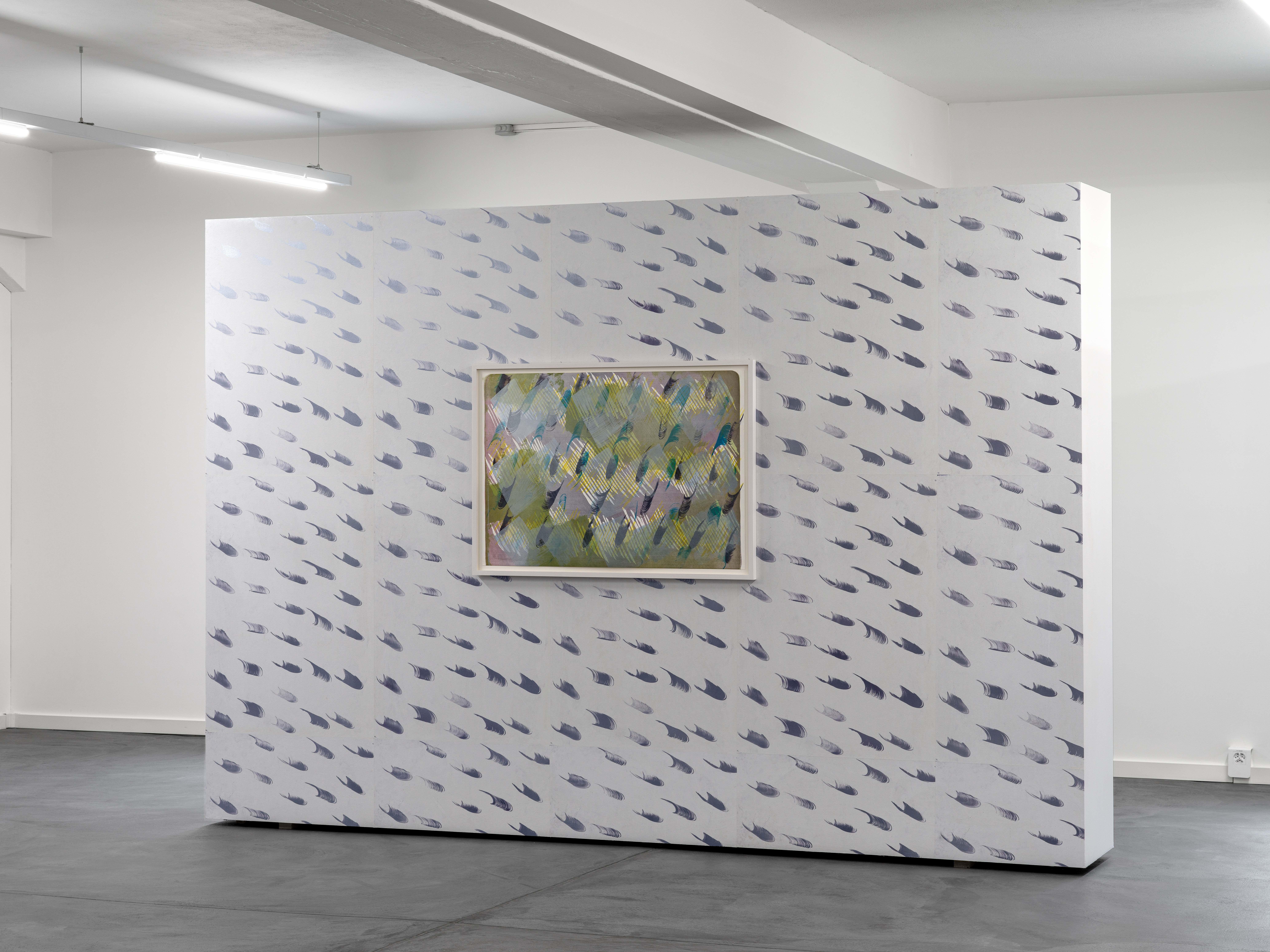 Sonia Kacem, Ausstellungsansicht, Shifting Surface, Sonia Kacem, Cédric Eisenring, 2026, Edition VFO, Foto: Cédric Mussano